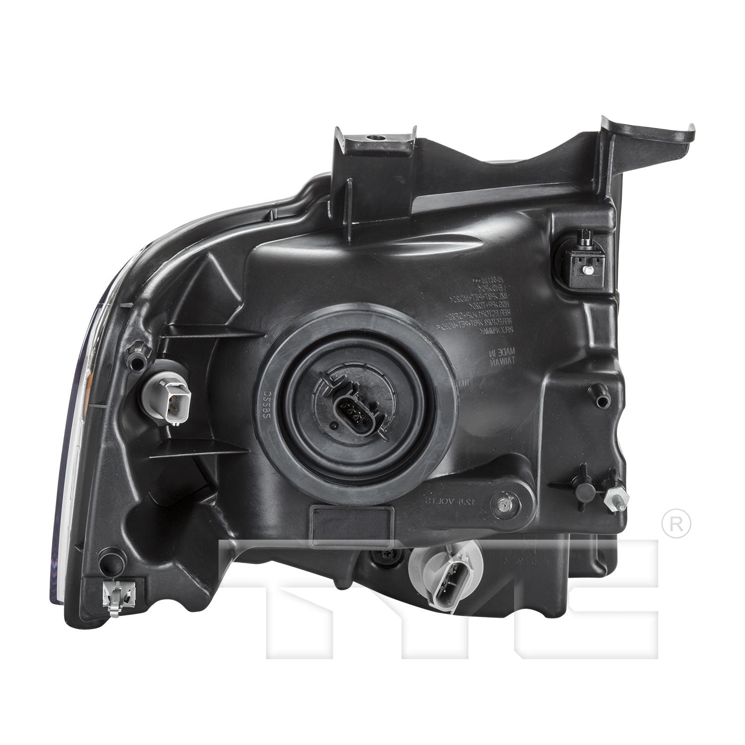 TYC 206814009 Headlight Assembly product image 2 of 6