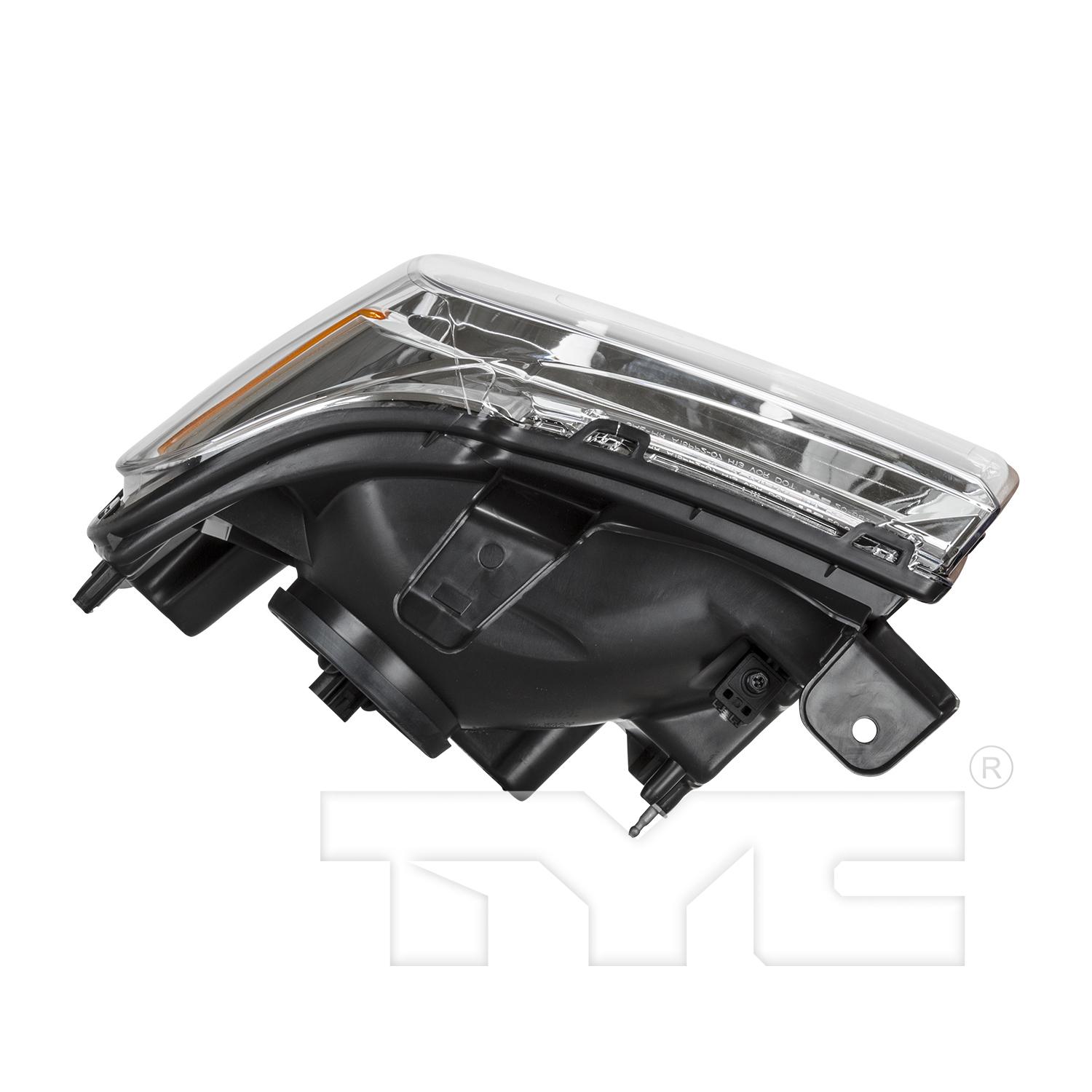 TYC 206814009 Headlight Assembly product image 5 of 6