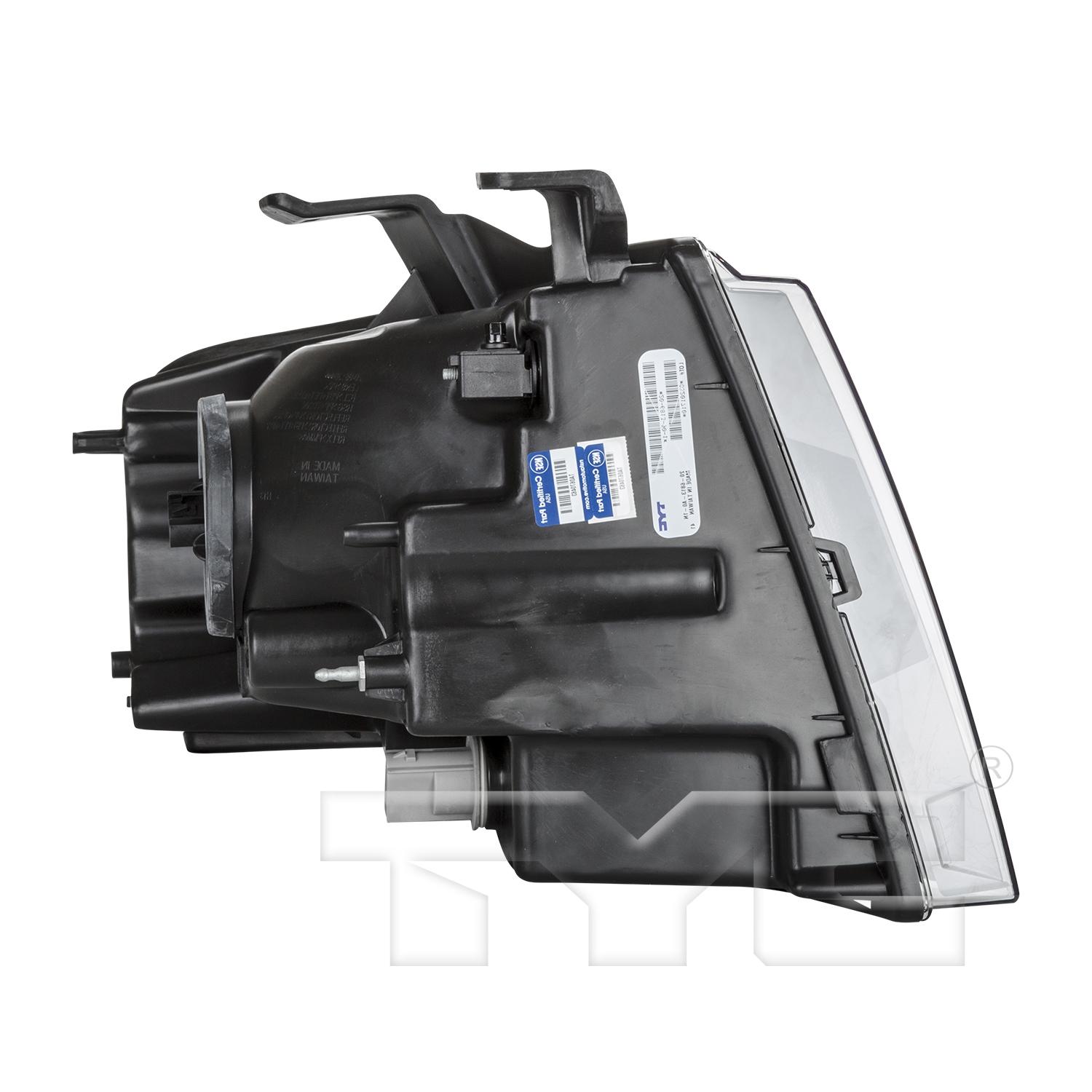 TYC 20681490 Headlight Assembly product image 4 of 6