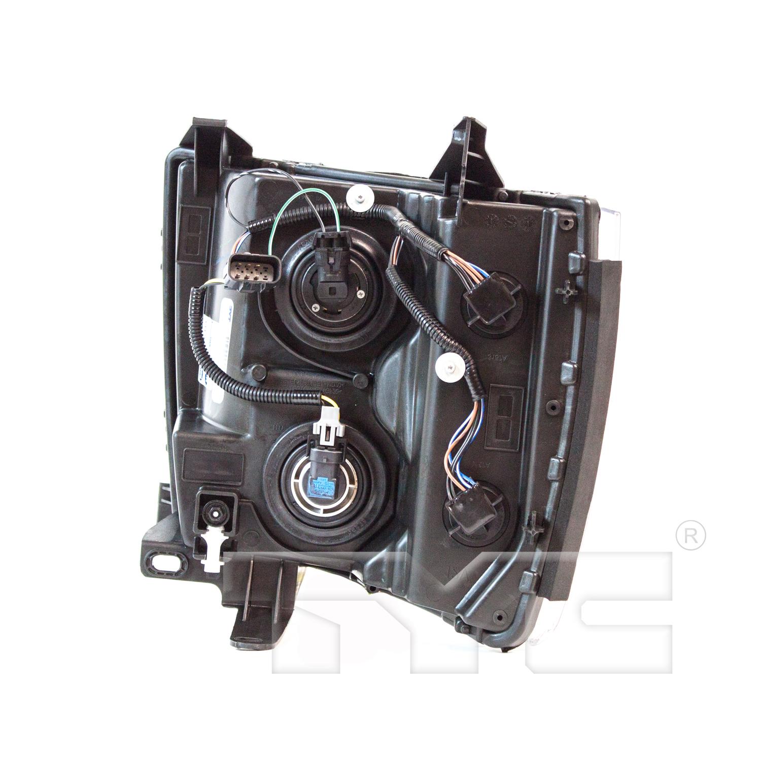 TYC 206818009 Headlight Assembly product image 2 of 6