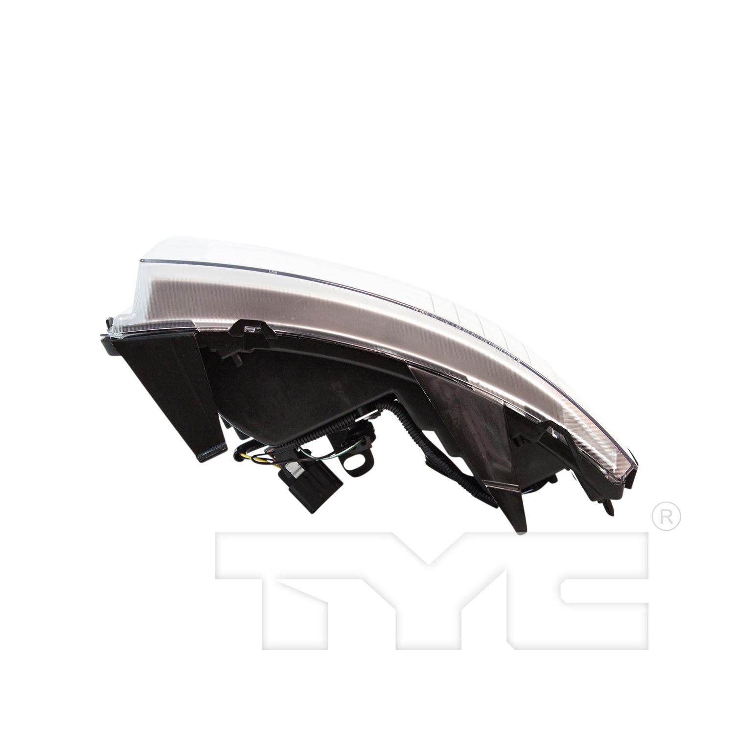 TYC 206818009 Headlight Assembly product image 5 of 6