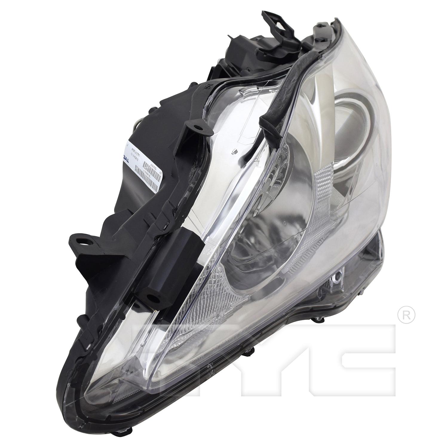 TYC 206824019 Headlight Assembly product image 4 of 6