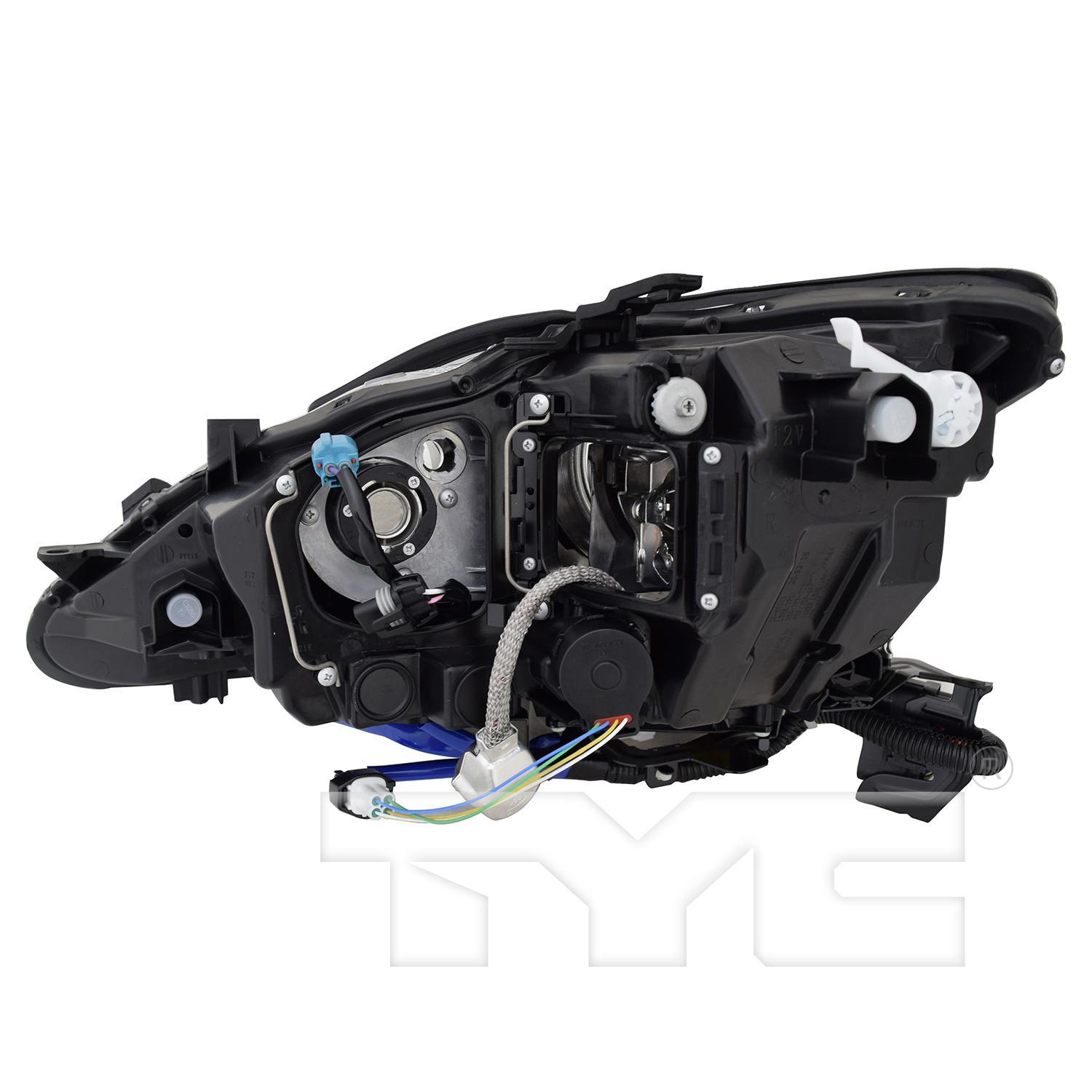 TYC 206825019 Headlight Assembly product image 2 of 6