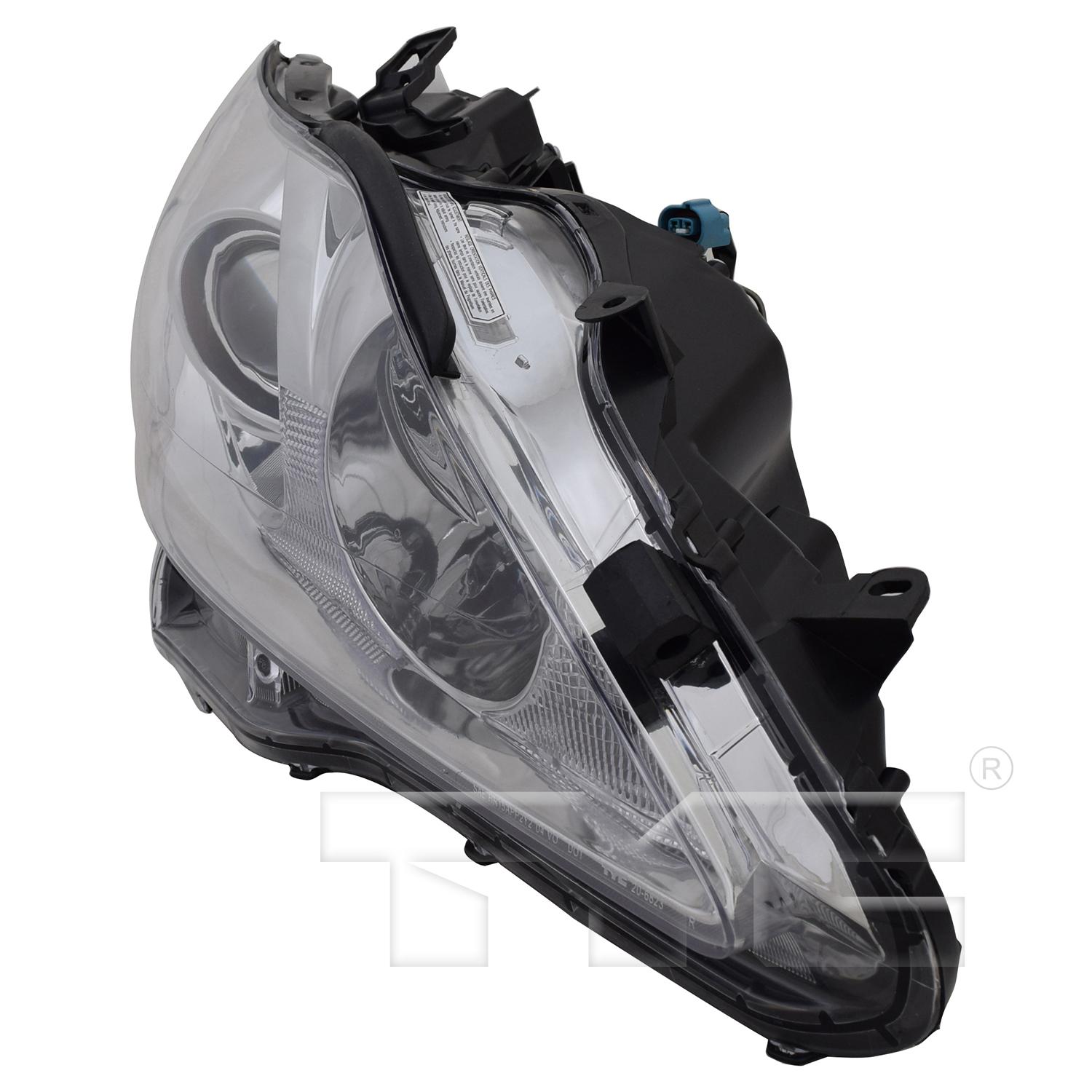 TYC 206825019 Headlight Assembly product image 4 of 6
