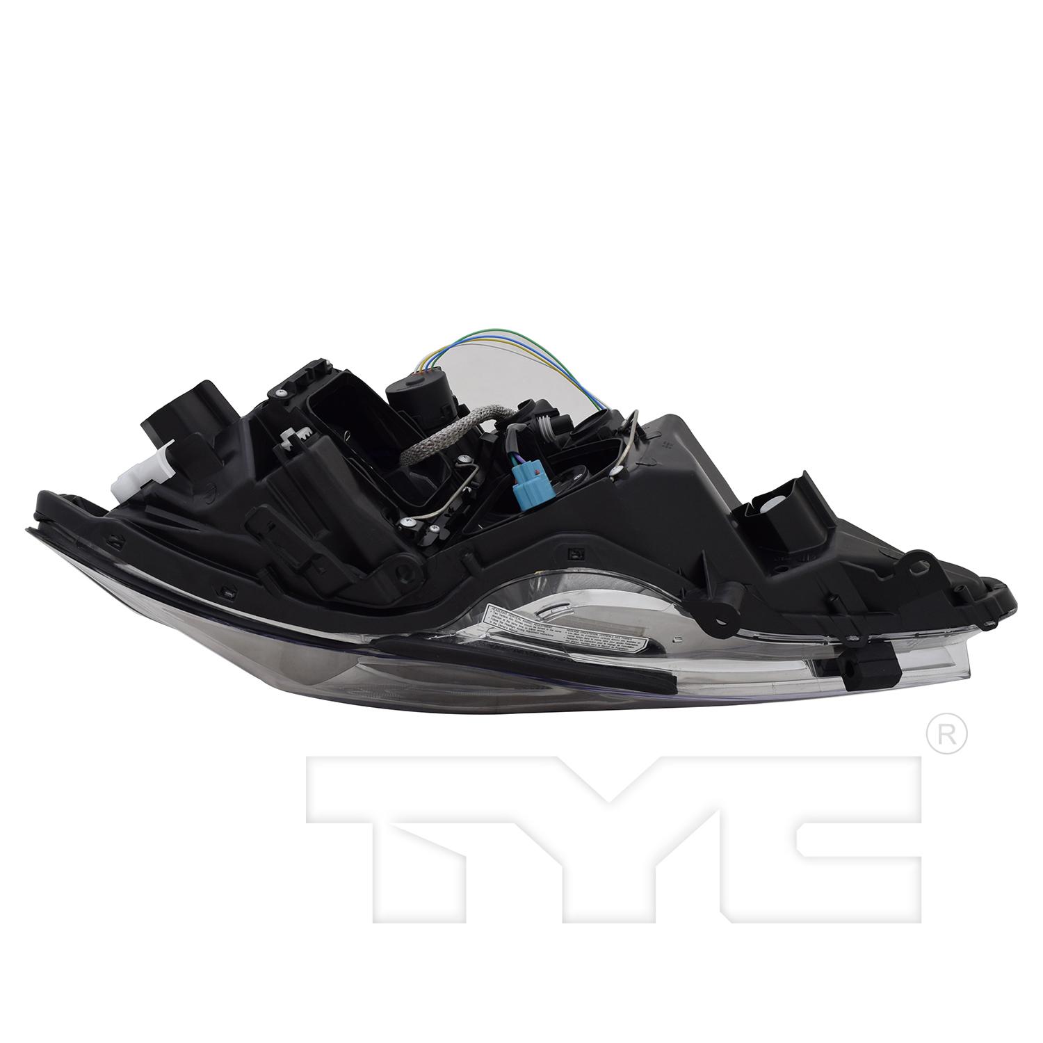 TYC 206825019 Headlight Assembly product image 5 of 6