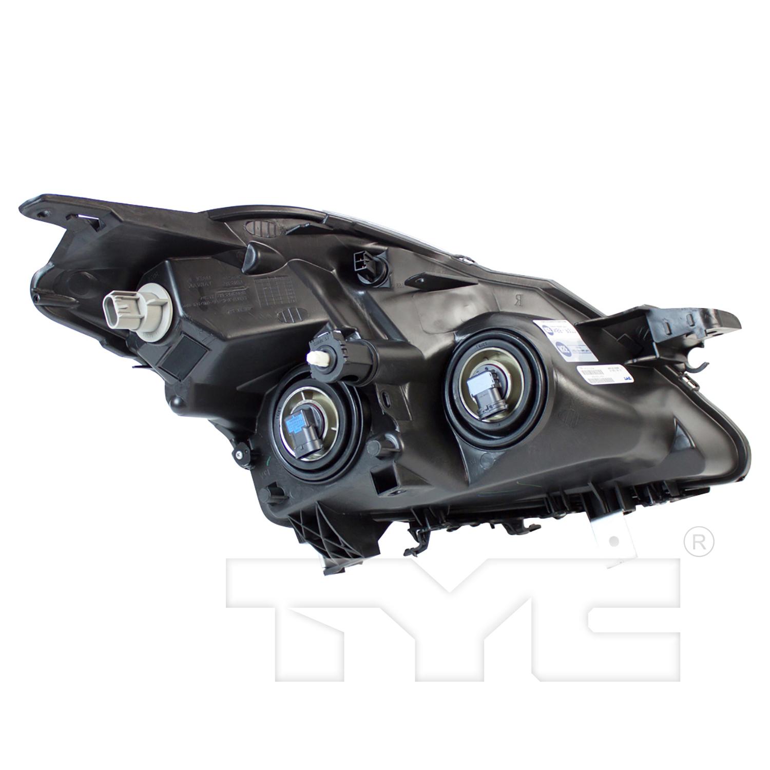 TYC 20682800 Headlight Assembly product image 2 of 6