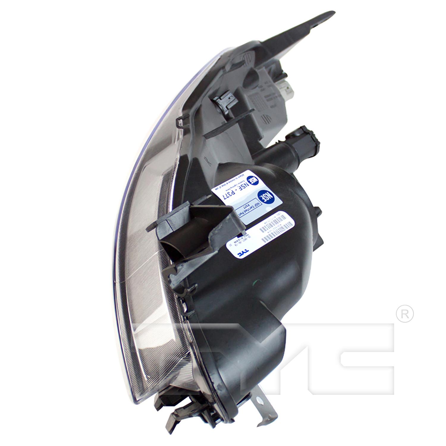 TYC 20682800 Headlight Assembly product image 3 of 6