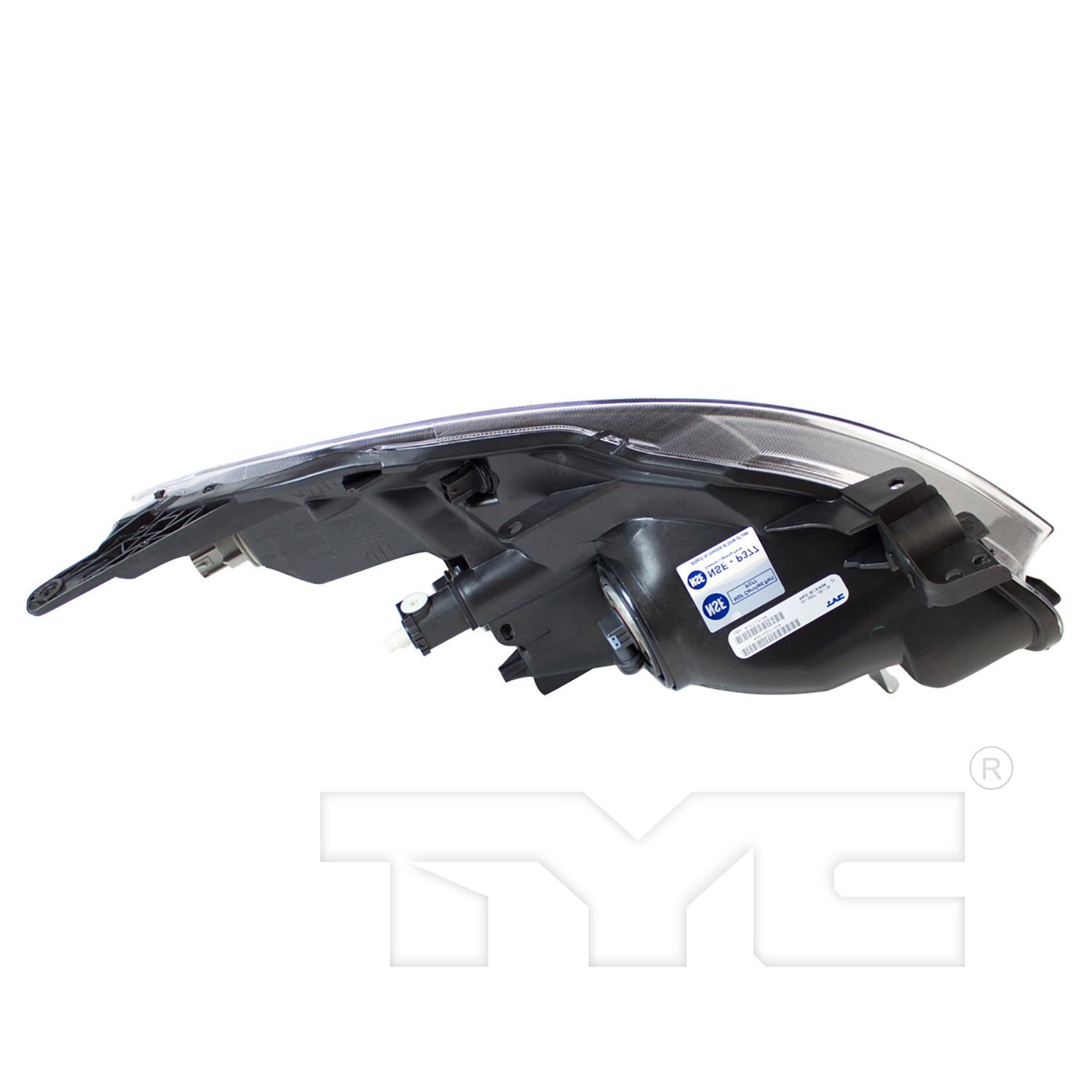 TYC 20682800 Headlight Assembly product image 5 of 6