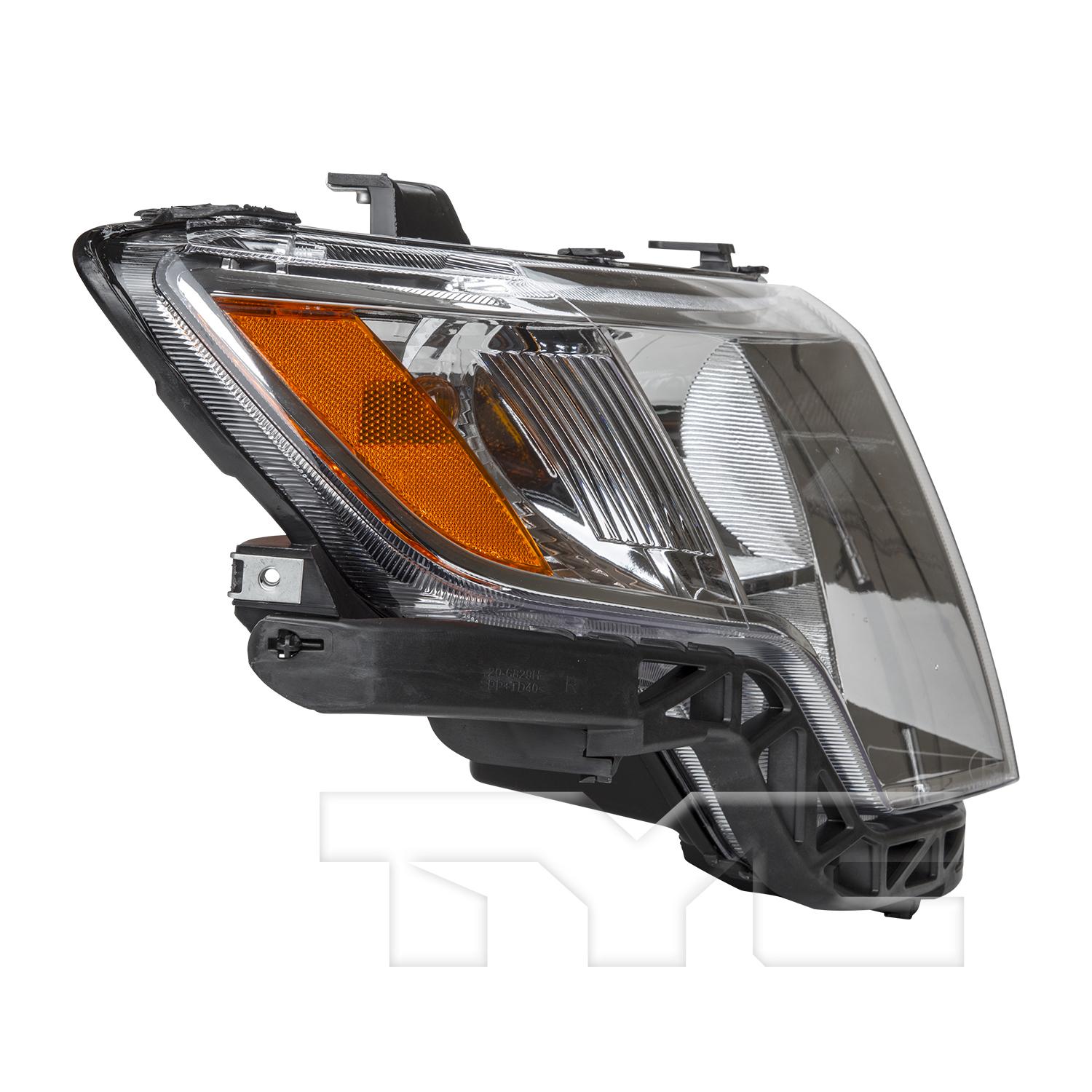 TYC 206829009 Headlight Assembly product image 3 of 6