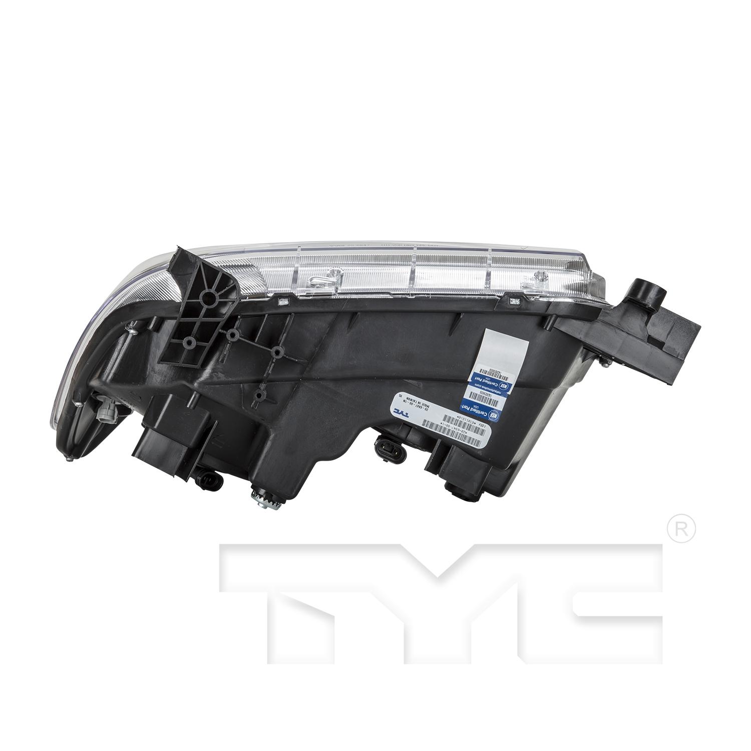 TYC 20684700 - Headlight Assembly TYC 20684700 Headlight Assembly product image 6 of 6
