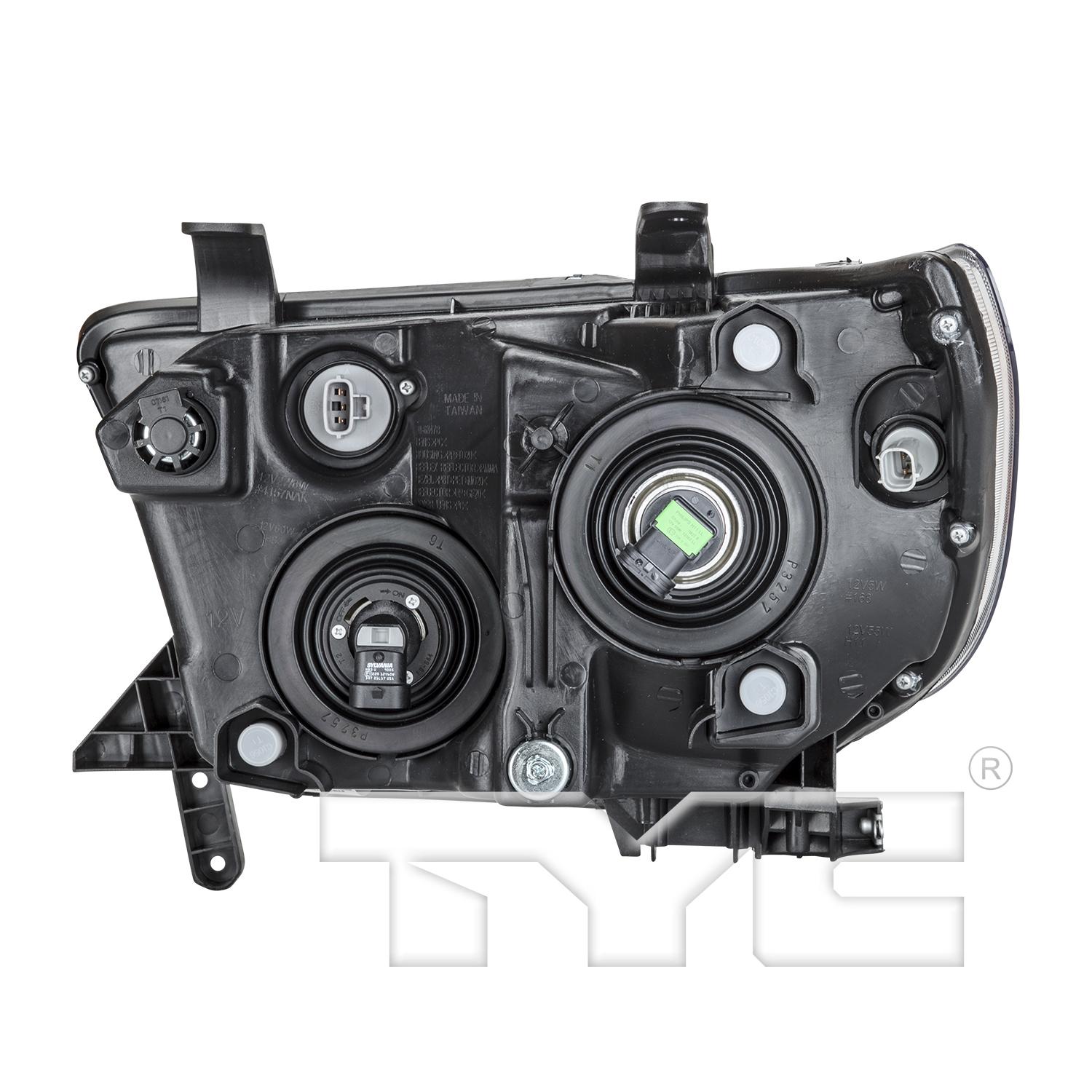TYC 206847009 Headlight Assembly product image 2 of 6