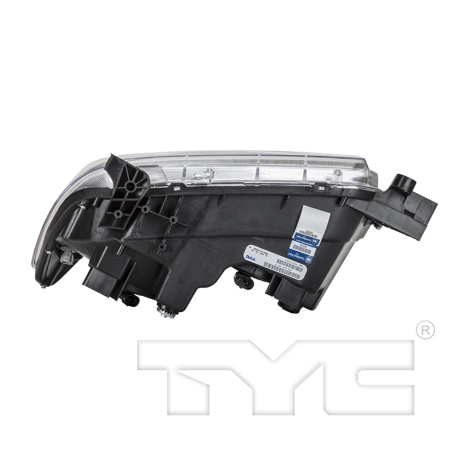 TYC 206847009 Headlight Assembly product image 6 of 6