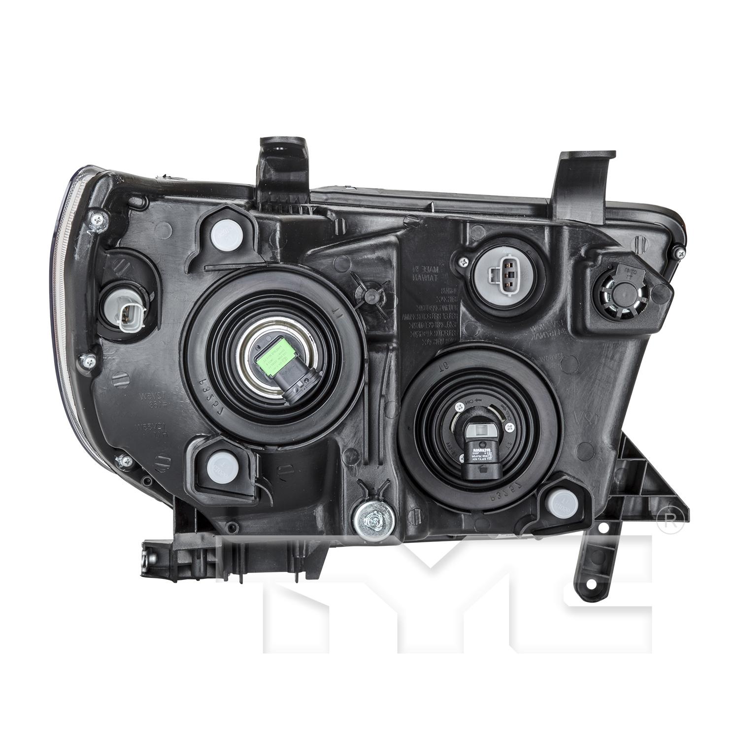 TYC 20684800 Headlight Assembly product image 2 of 6
