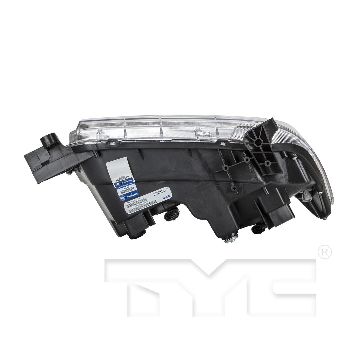 TYC 20684800 Headlight Assembly product image 6 of 6