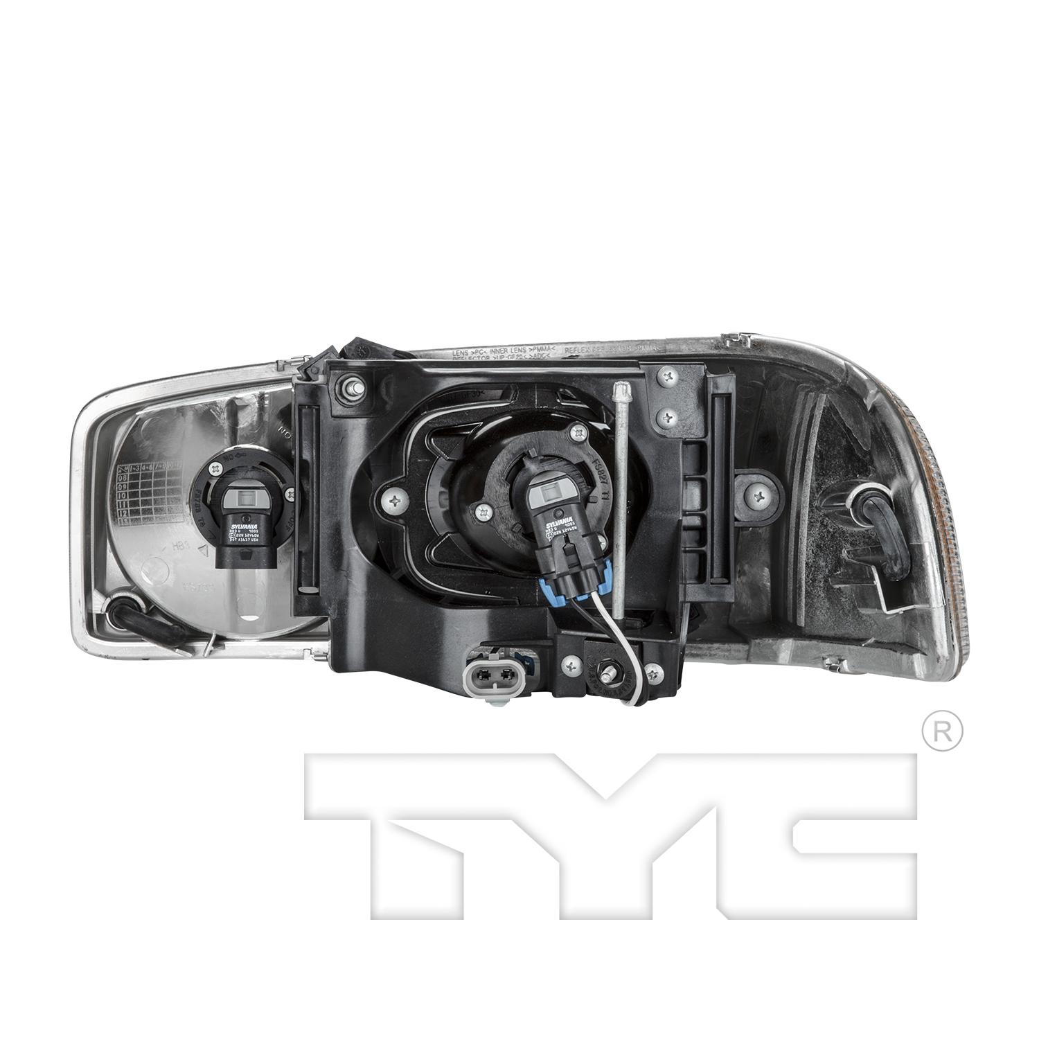 TYC 20685900 Headlight Assembly product image 2 of 6
