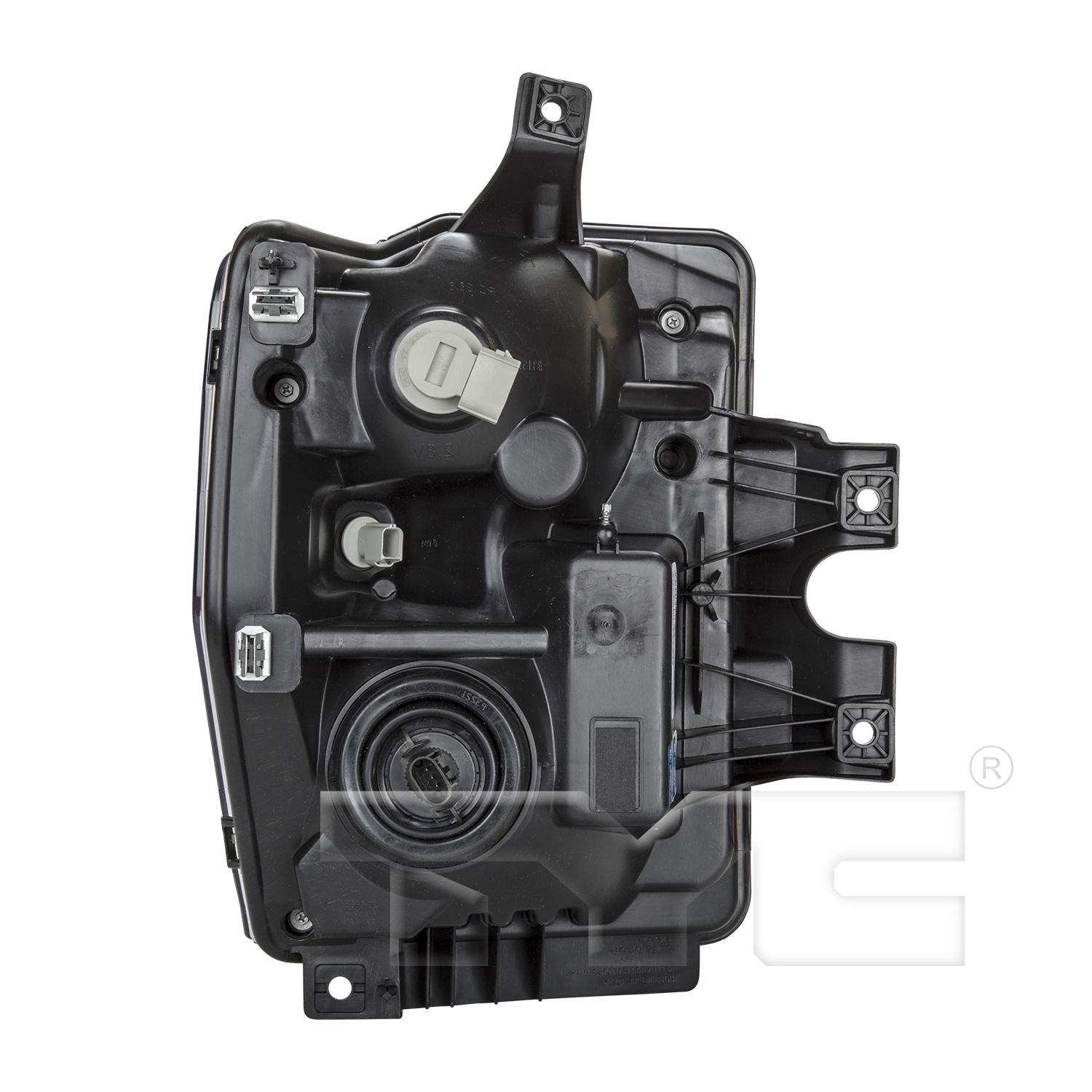 TYC 206866009 Headlight Assembly product image 2 of 6