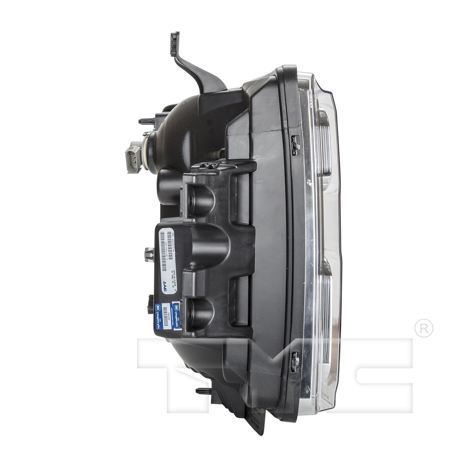 TYC 206866009 Headlight Assembly product image 4 of 6