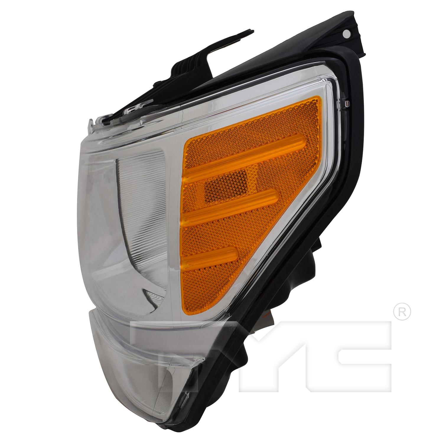 TYC 206870009 Headlight Assembly product image 3 of 6