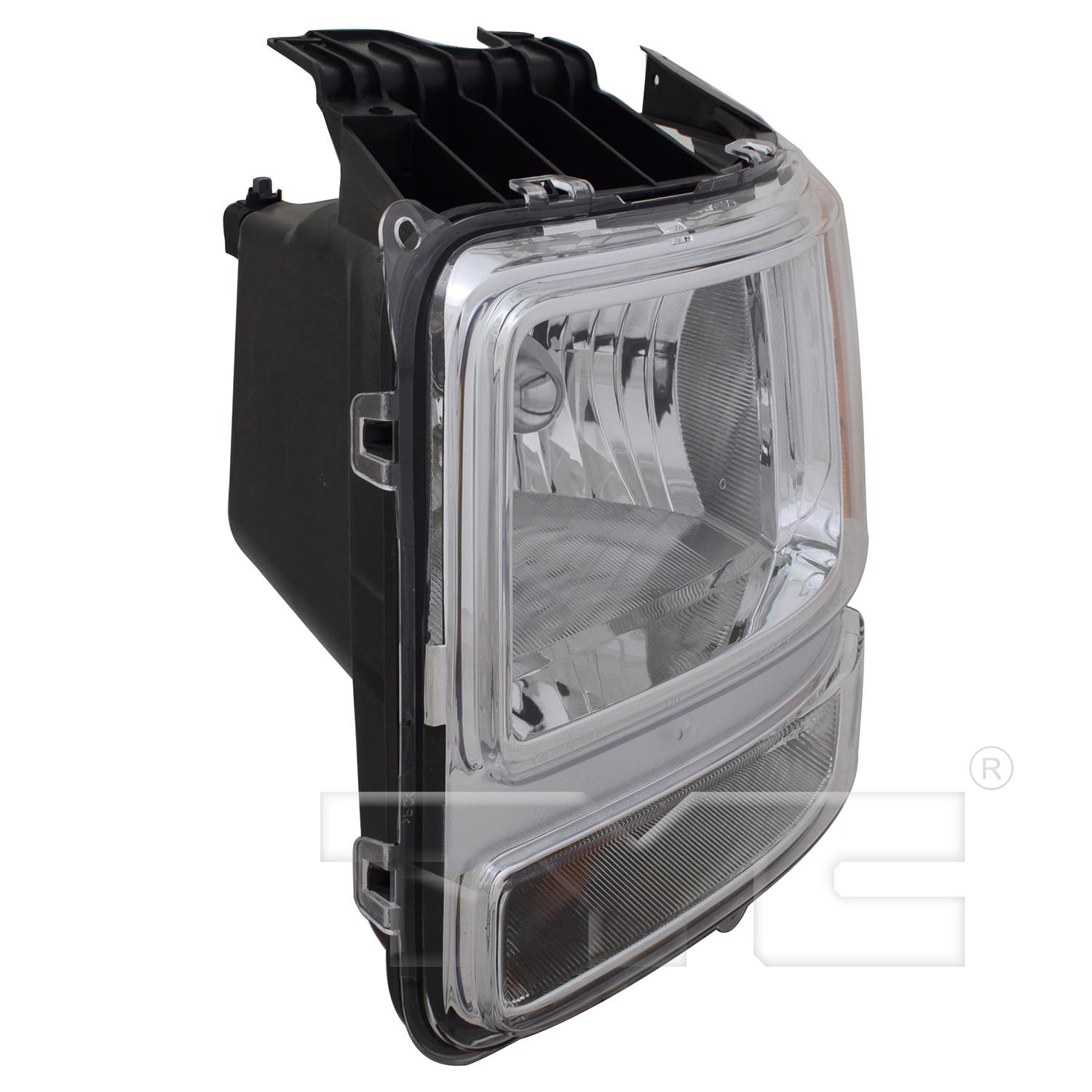TYC 206870009 Headlight Assembly product image 4 of 6