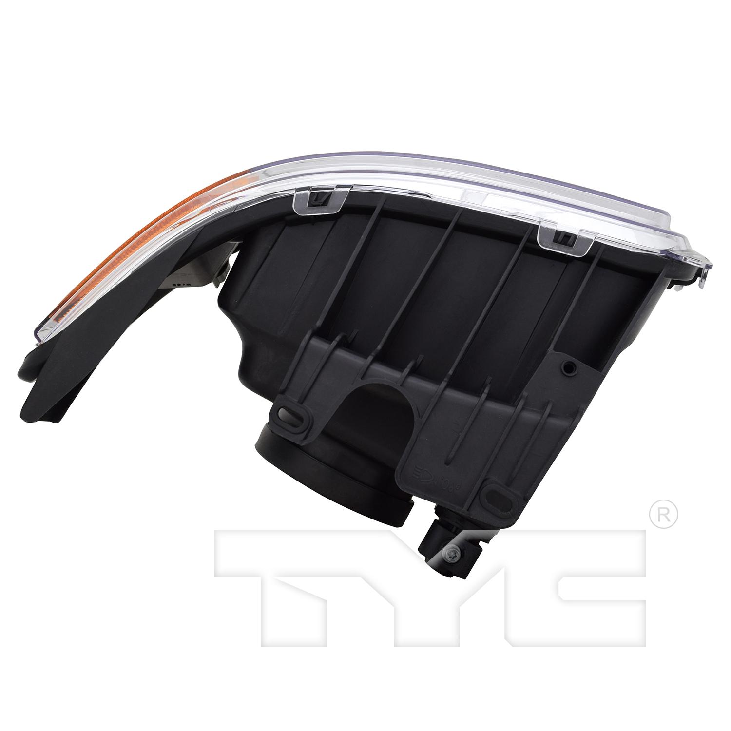 TYC 206870009 Headlight Assembly product image 5 of 6