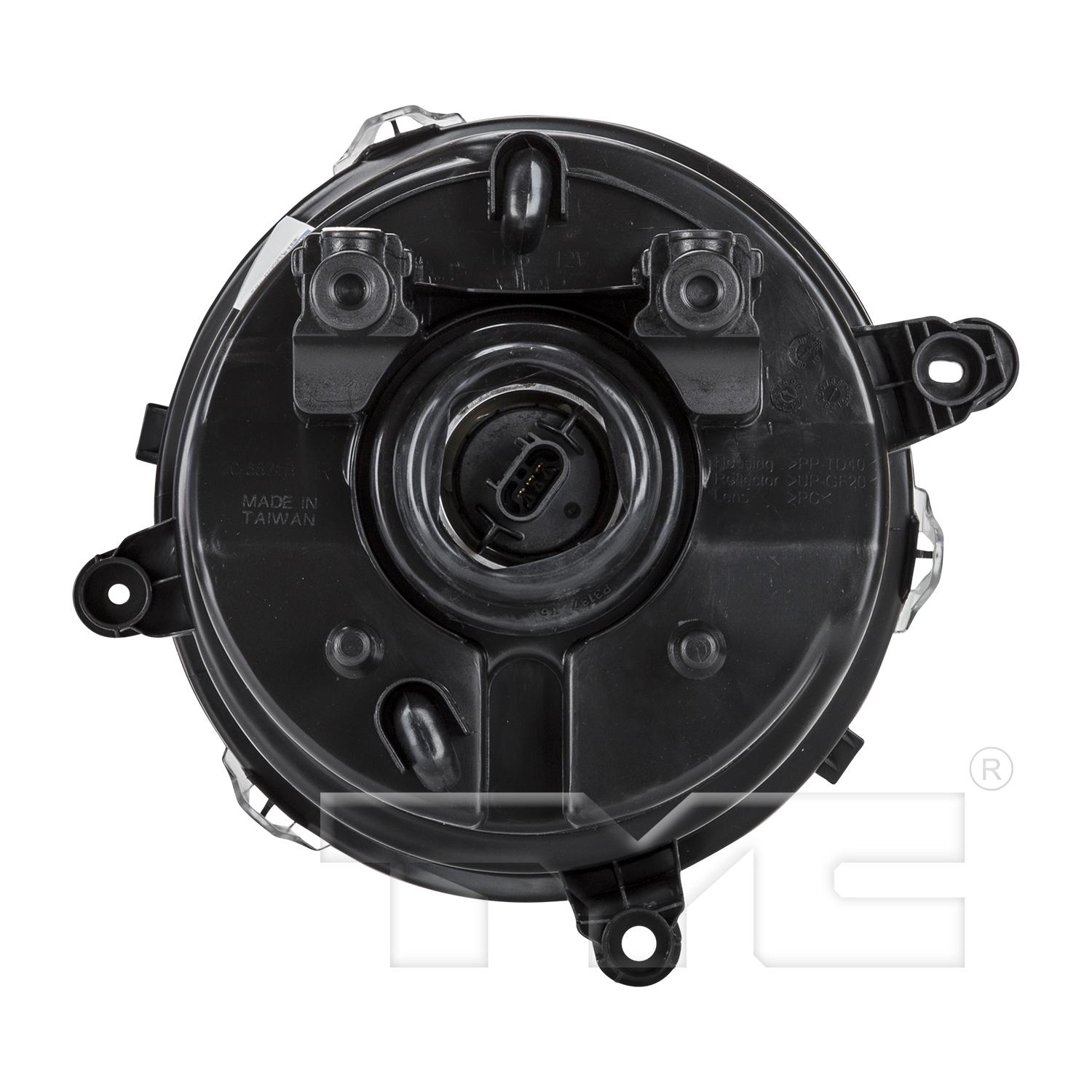 TYC 20687100 Headlight Assembly product image 2 of 2