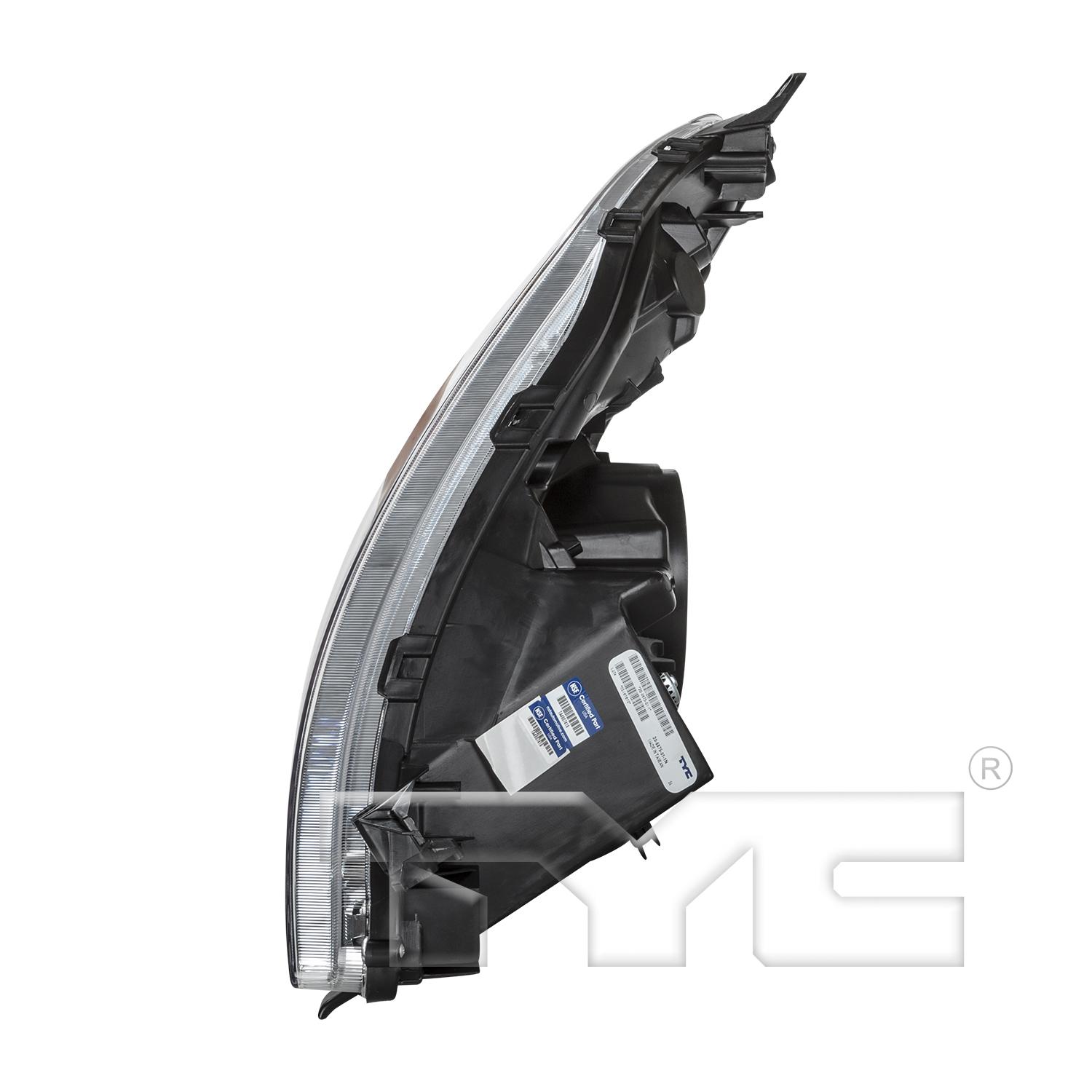 TYC 20687501 Headlight Assembly product image 4 of 6