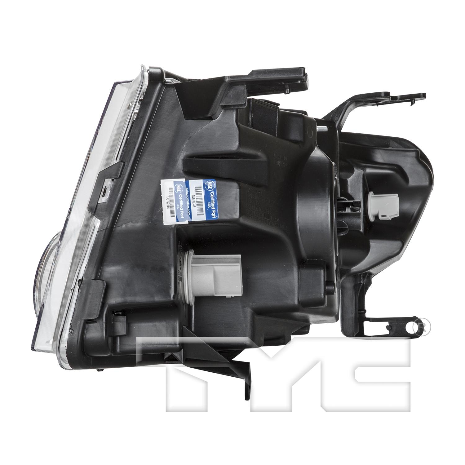 TYC 20687700 Headlight Assembly product image 7 of 12