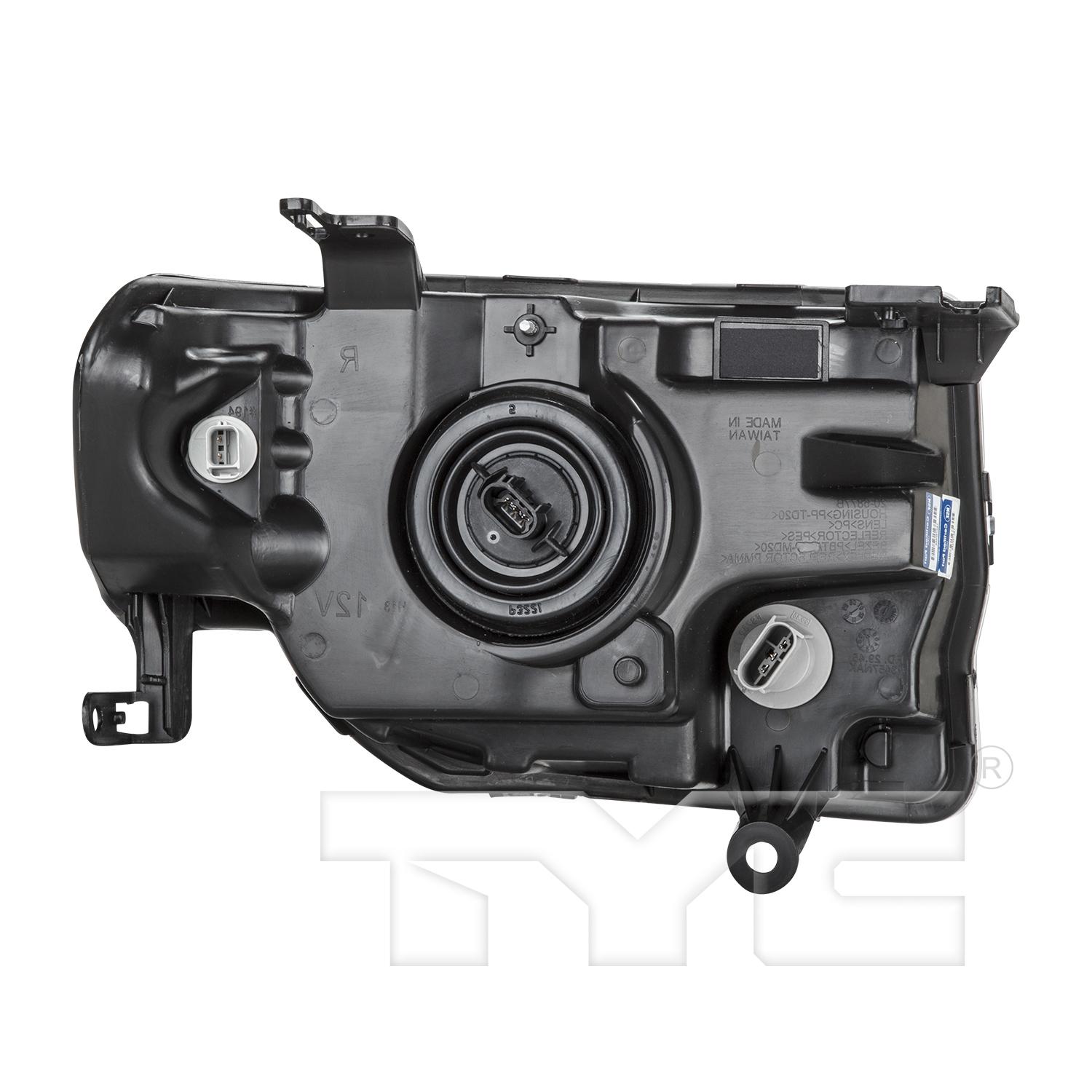 TYC 20687800 Headlight Assembly product image 5 of 12