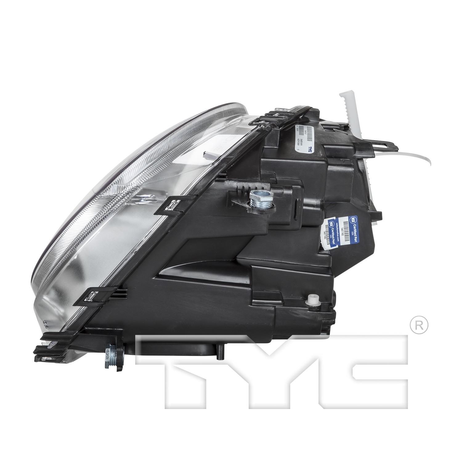 TYC 206887009 Headlight Assembly product image 4 of 6