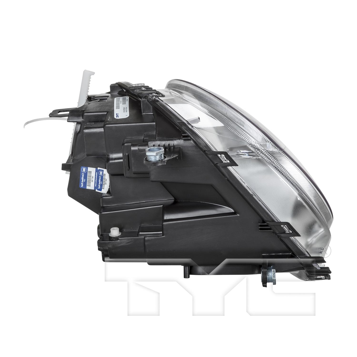 TYC 206888009 Headlight Assembly product image 4 of 6