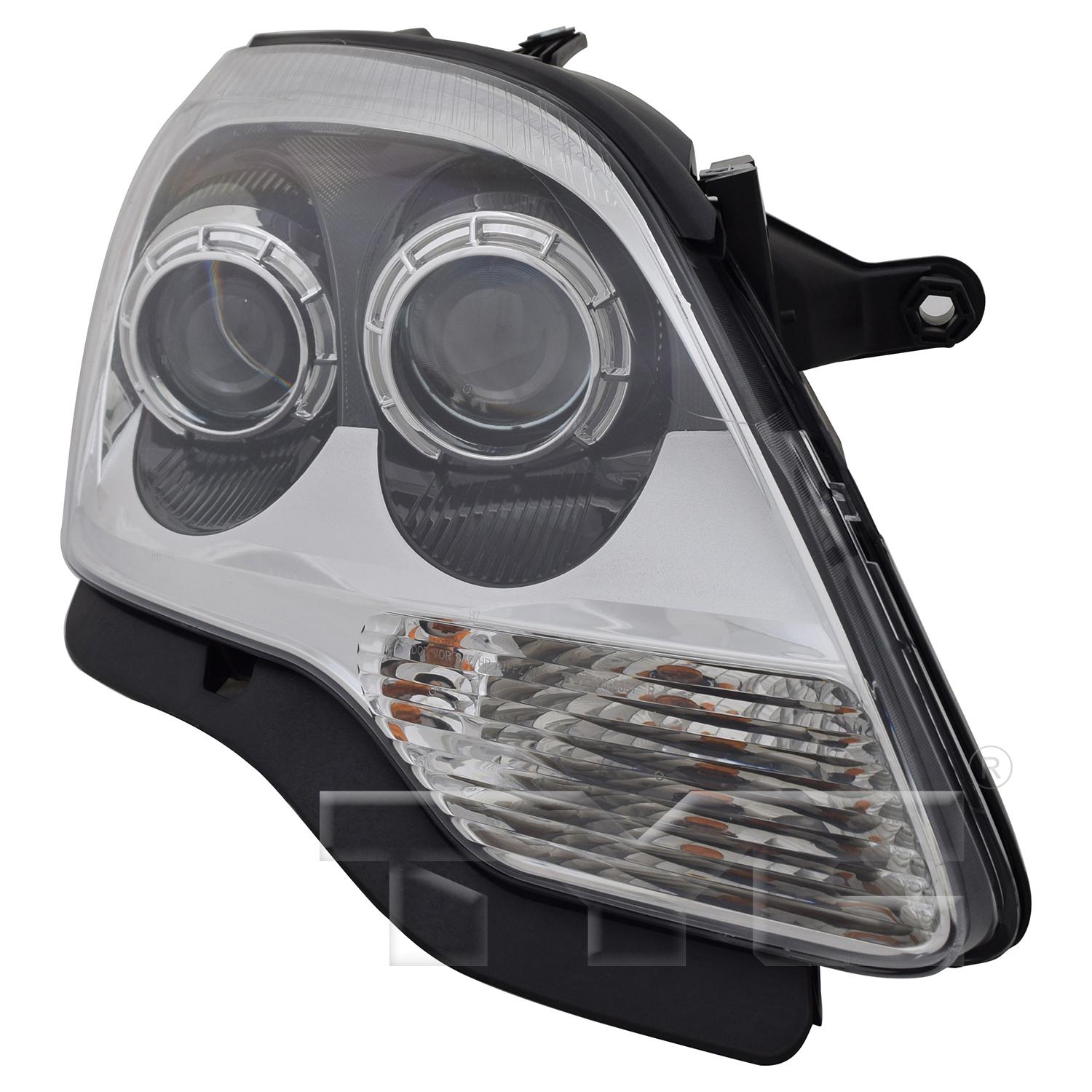 TYC 206891909 Headlight Assembly product image 4 of 6