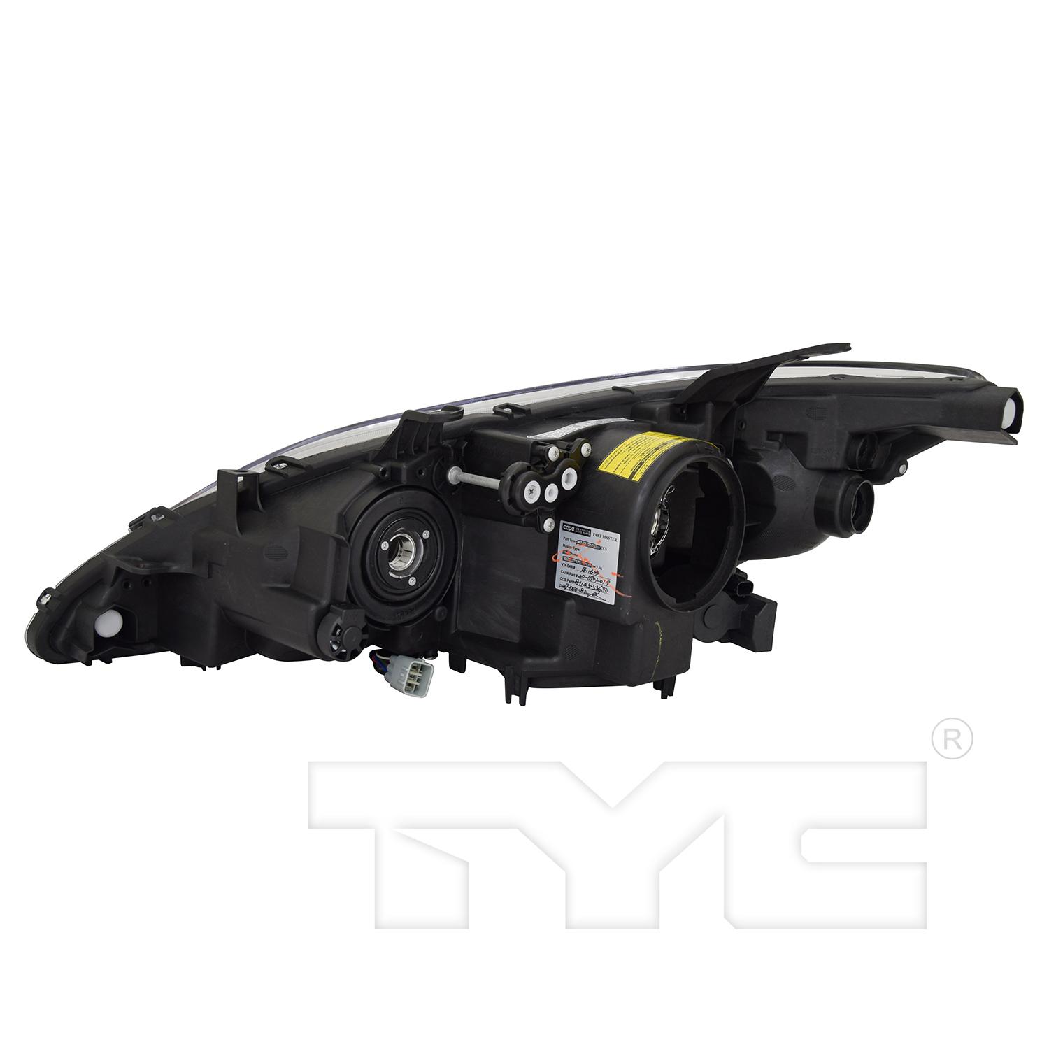 TYC 206901019 Headlight Assembly product image 2 of 6