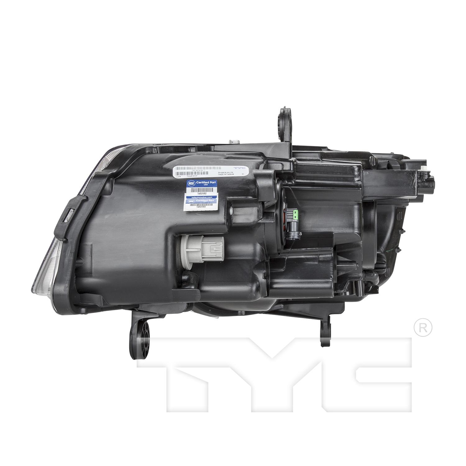 TYC 20691900 Headlight Assembly product image 4 of 6