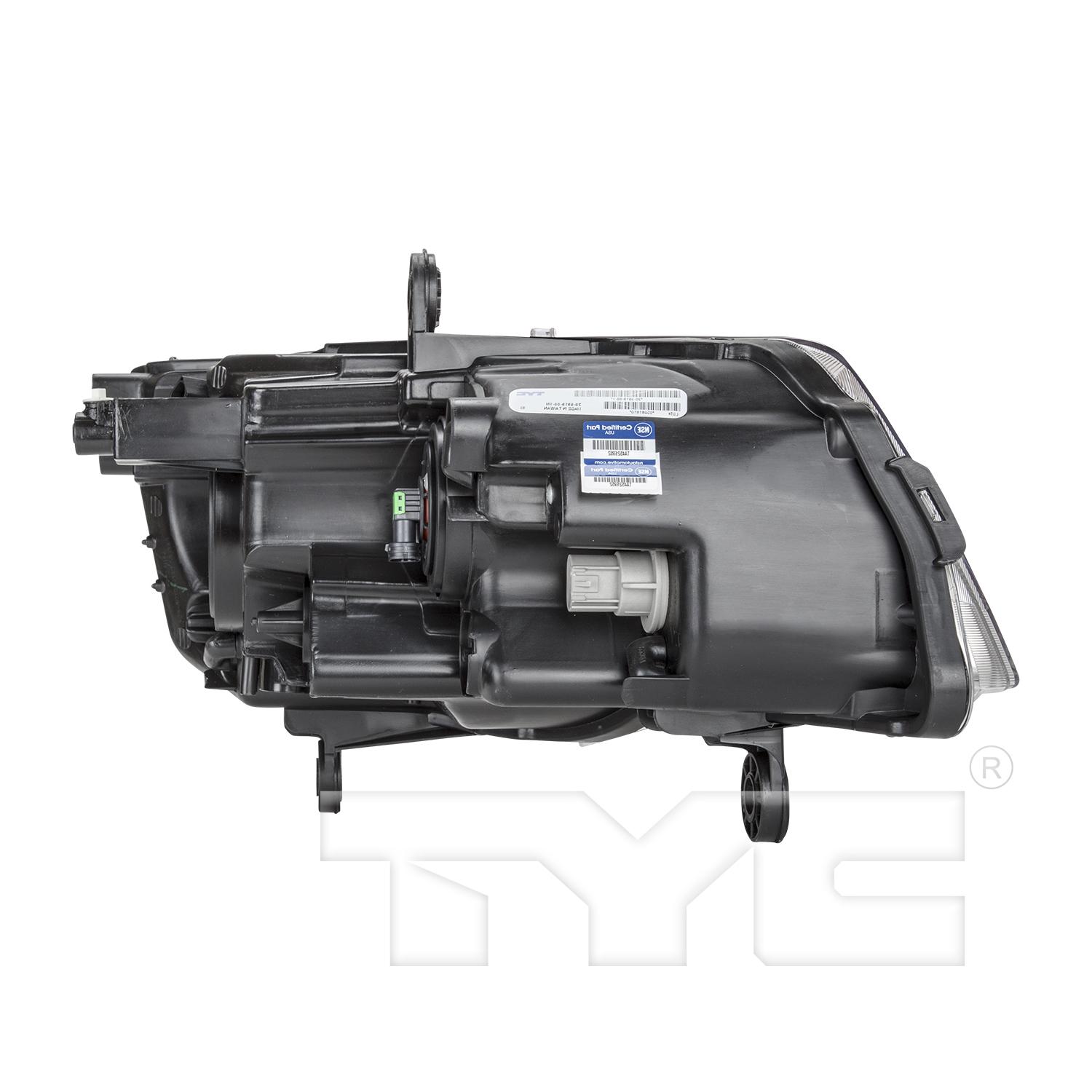 TYC 20692000 Headlight Assembly product image 4 of 6