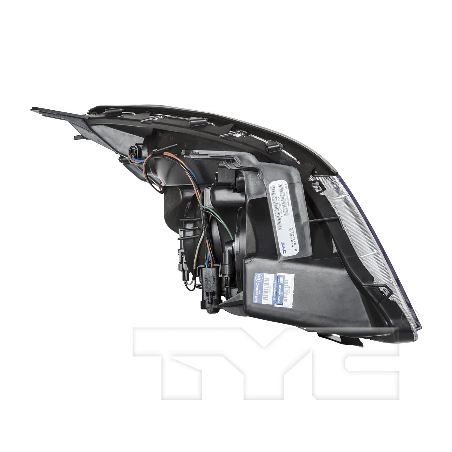 TYC 20693090 Headlight Assembly product image 4 of 6