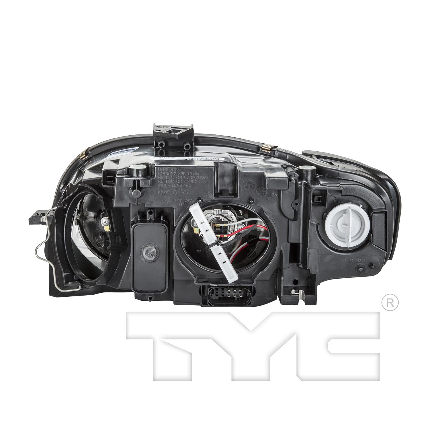 TYC 20693500 - Headlight Assembly TYC 20693500 Headlight Assembly product image 2 of 2