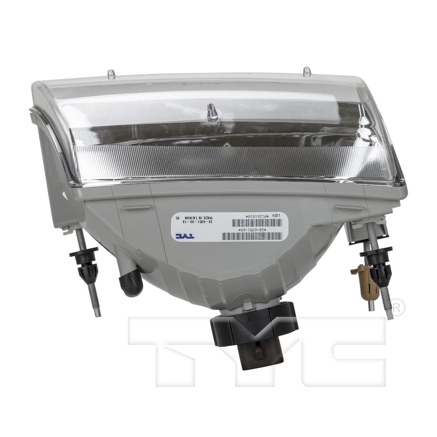 TYC 20695100 Headlight Assembly product image 5 of 6
