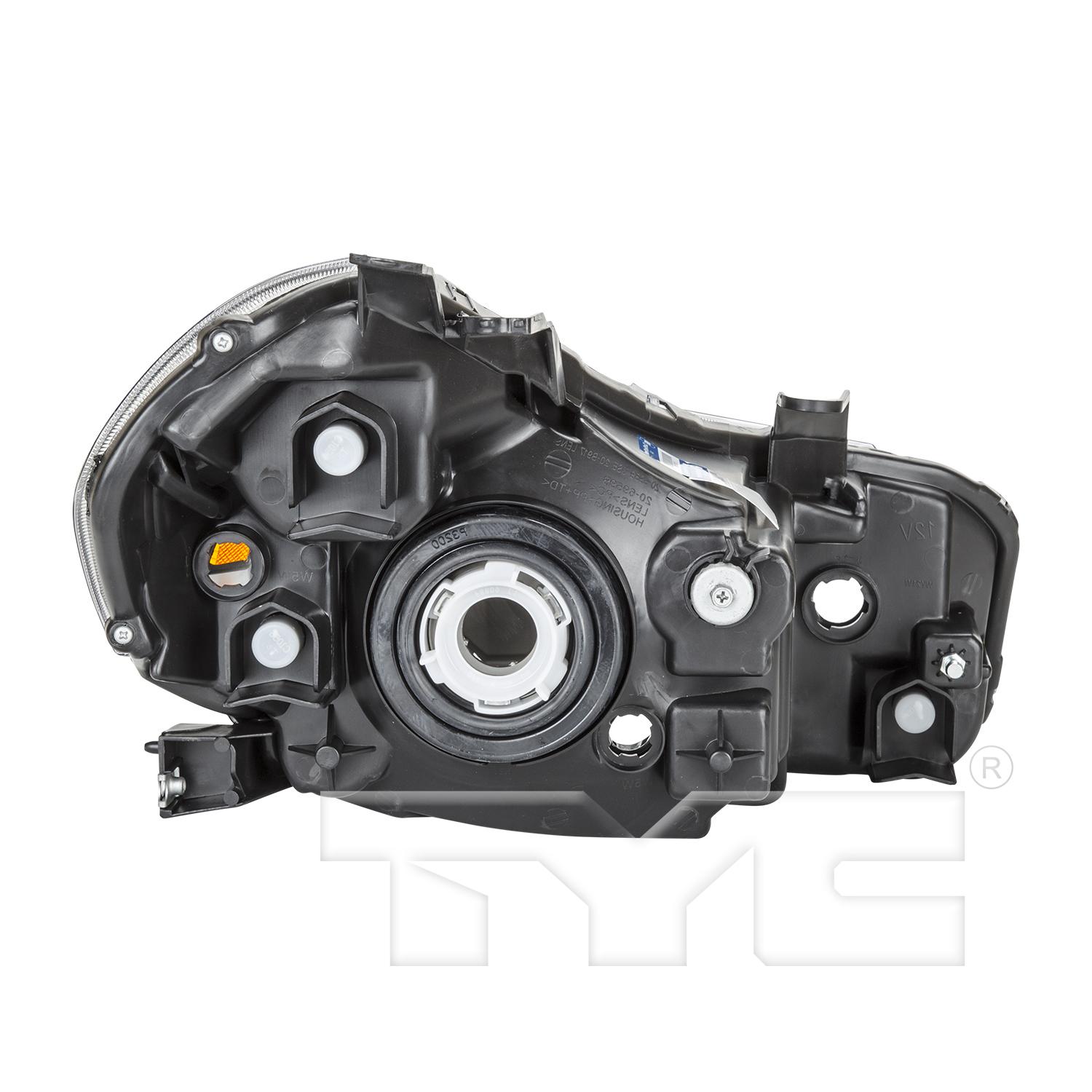 TYC 20696001 Headlight Assembly product image 2 of 6