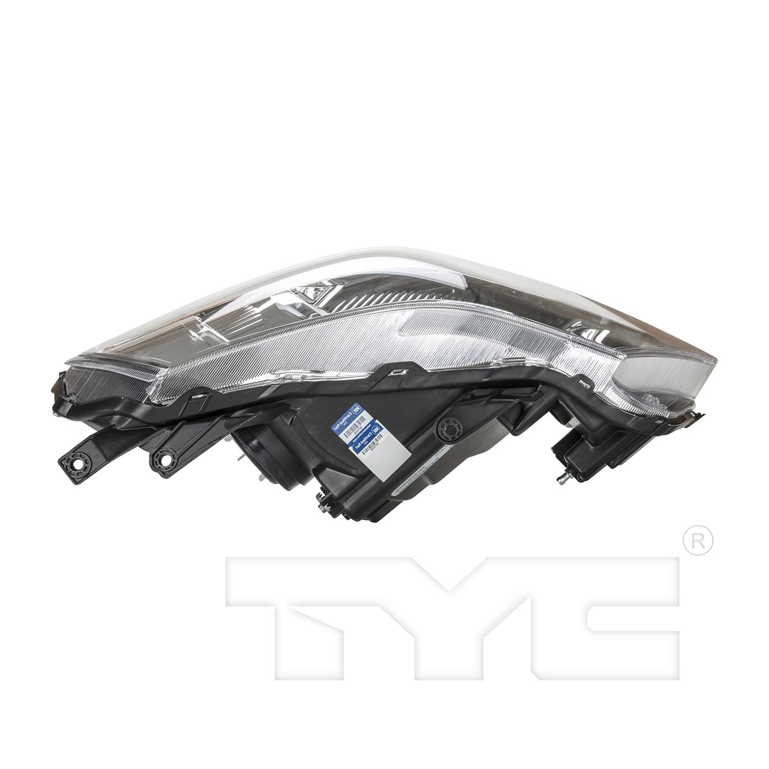 TYC 20696001 Headlight Assembly product image 5 of 6