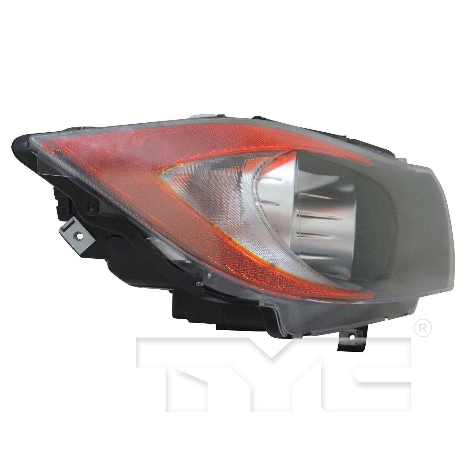 TYC 206975009 Headlight Assembly product image 3 of 6