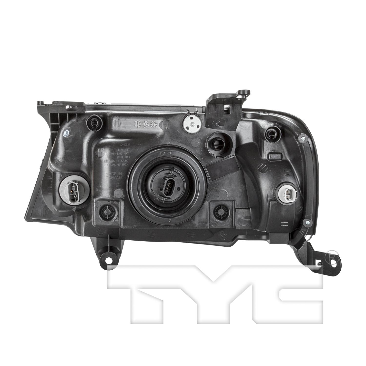 TYC 20698300 Headlight Assembly product image 2 of 6