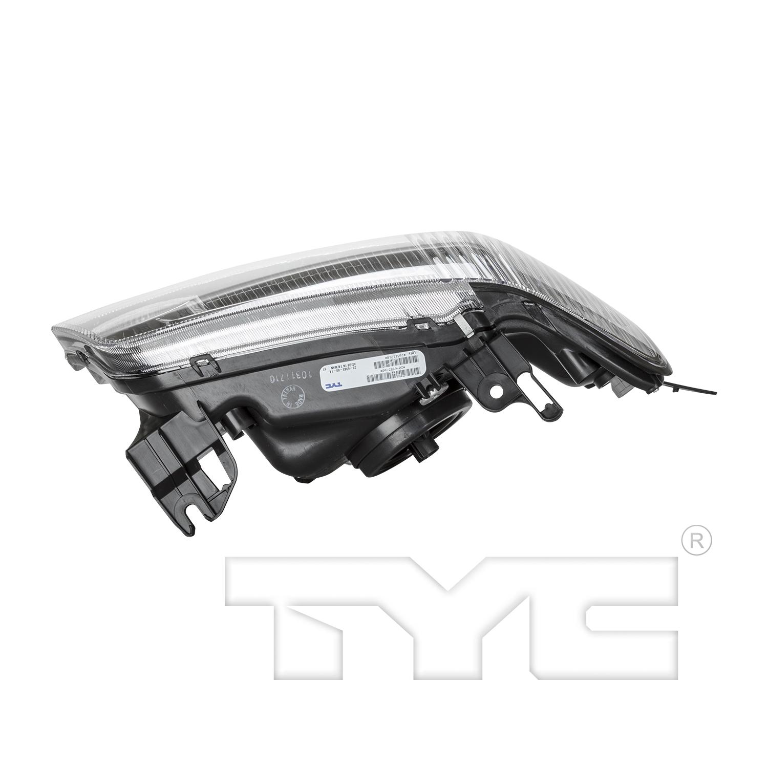 TYC 20698300 Headlight Assembly product image 5 of 6
