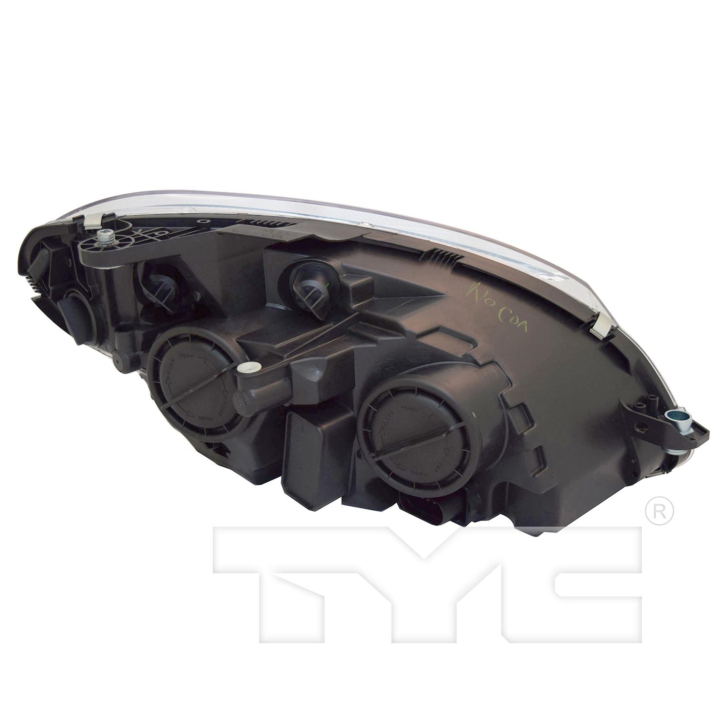 TYC 206998009 Headlight Assembly product image 2 of 6