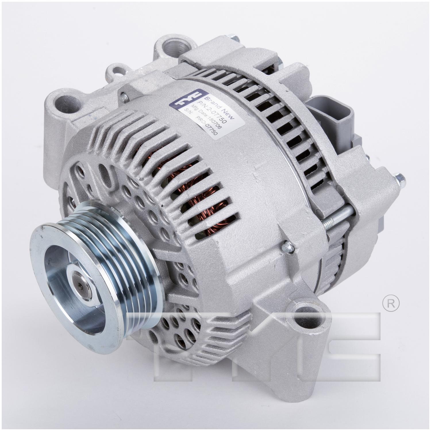 TYC 207750 - Alternator TYC 207750 Alternator product image 2 of 5