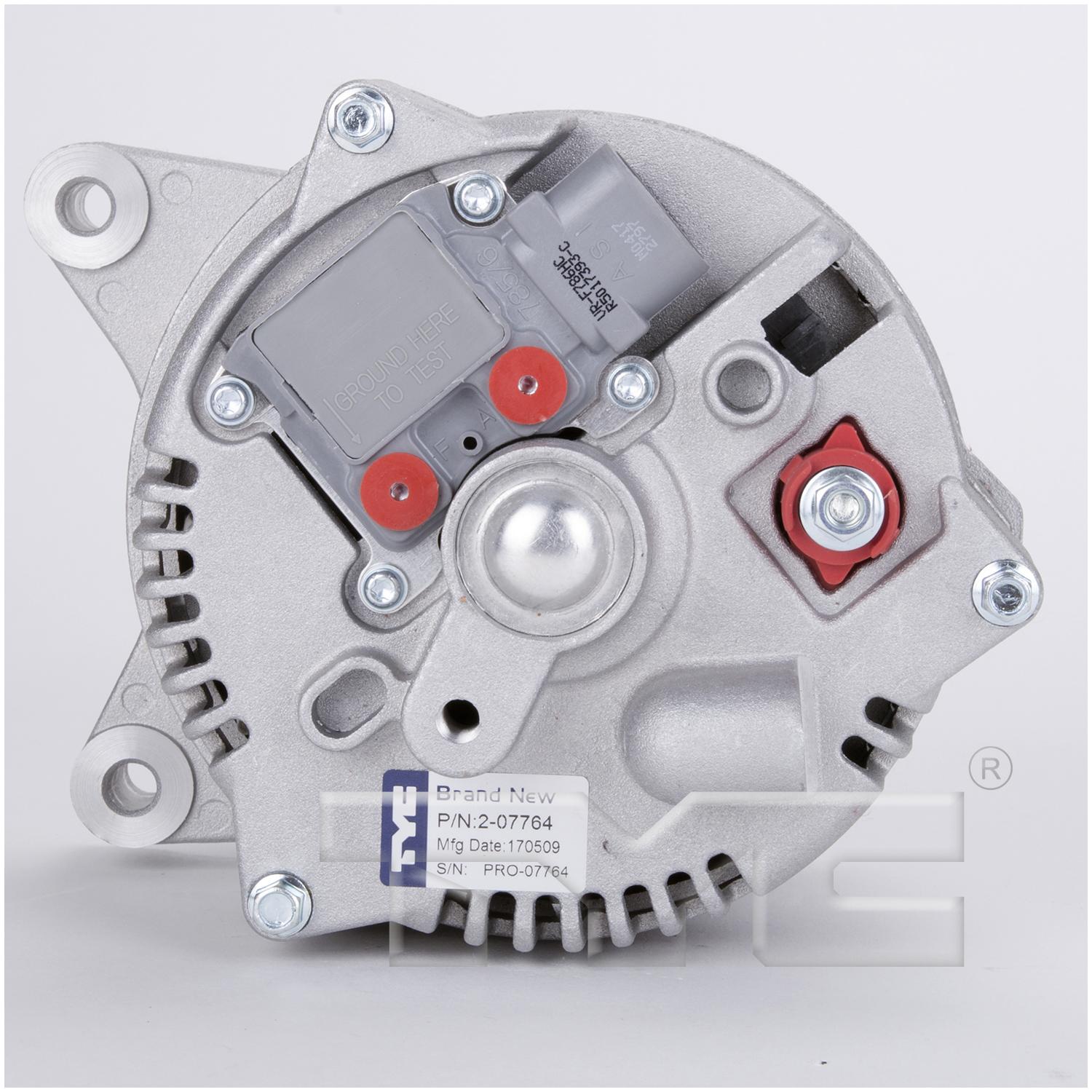 TYC 207764 Alternator product image 4 of 5