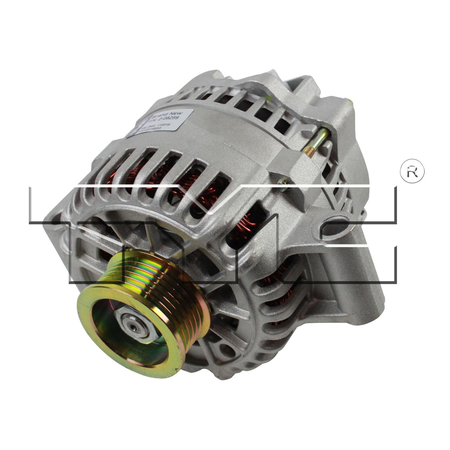 TYC 208259 Alternator product image 4 of 5