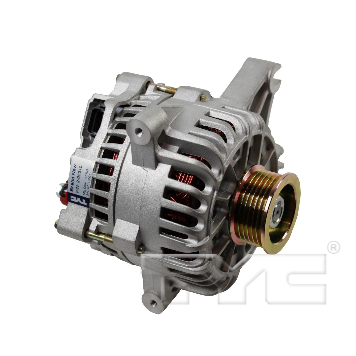 TYC 208310 Alternator product image 3 of 5