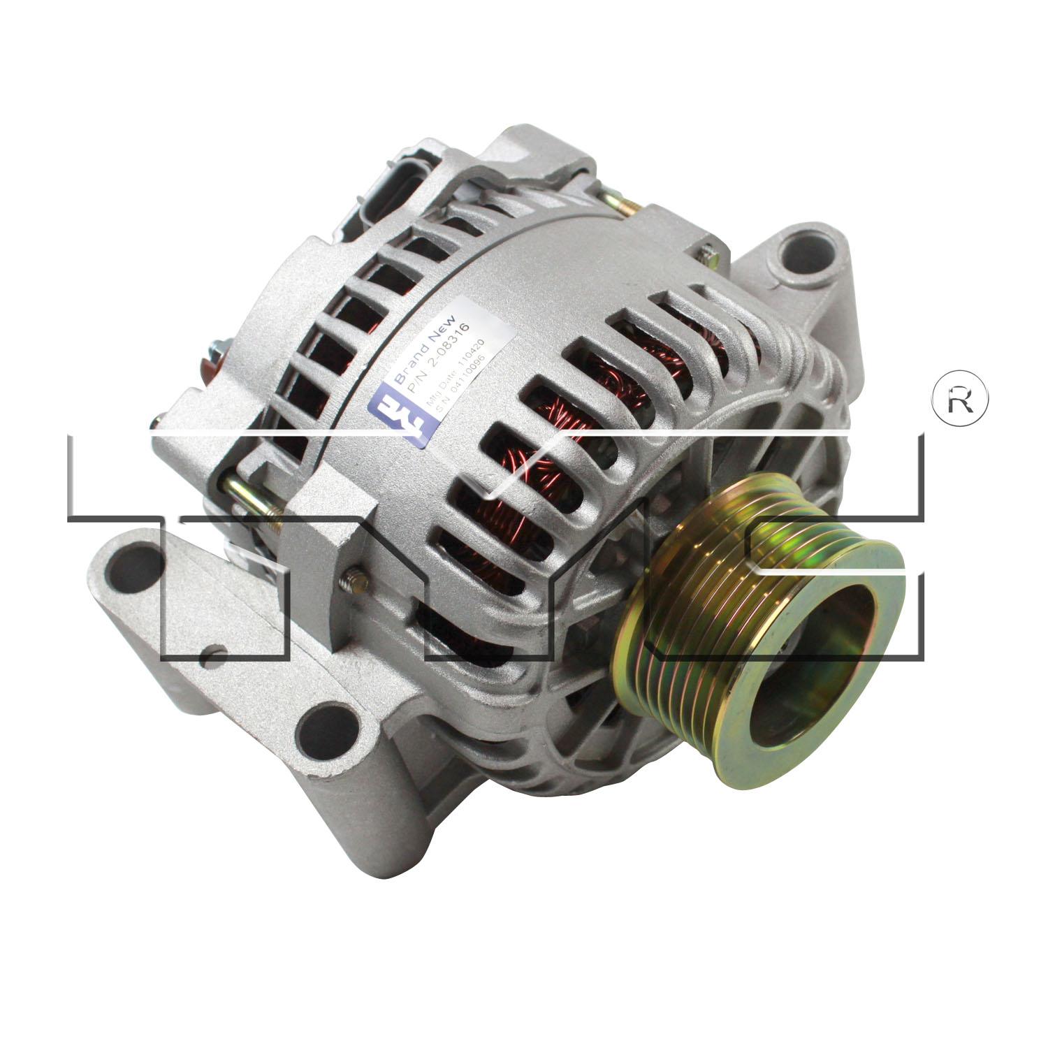 TYC 208316 Alternator product image 3 of 5