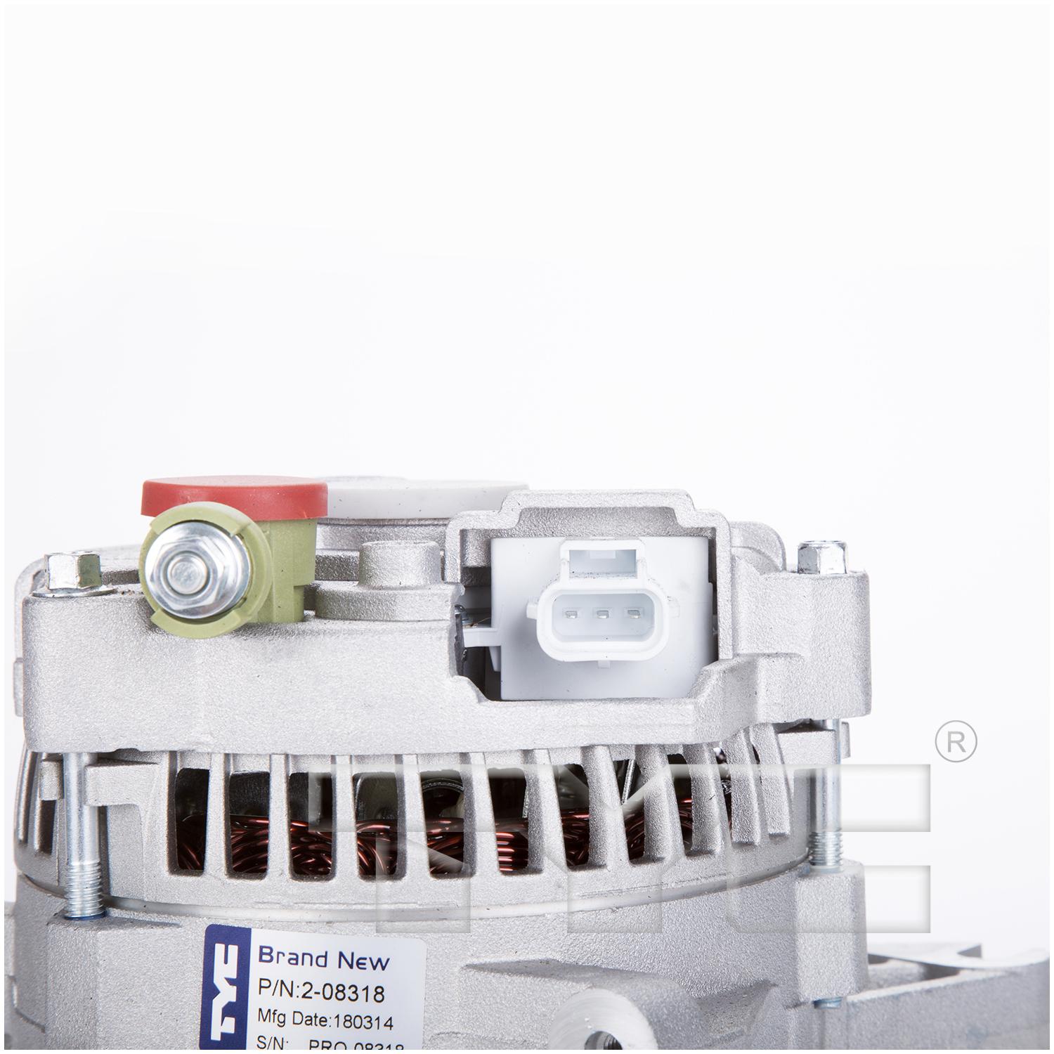 TYC 208318 Alternator product image 5 of 5