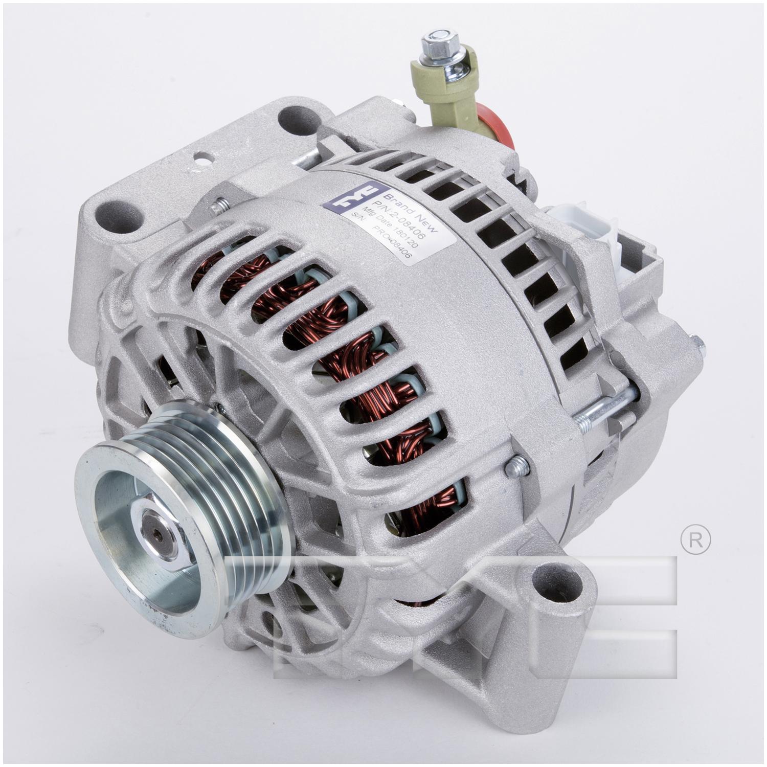 TYC 208406 Alternator product image 2 of 5